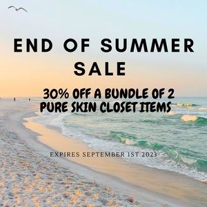 END OF SUMMER SALE 🌊☀️ until 9/1/23 U can get a bundle of 2 items for 30% OFF!